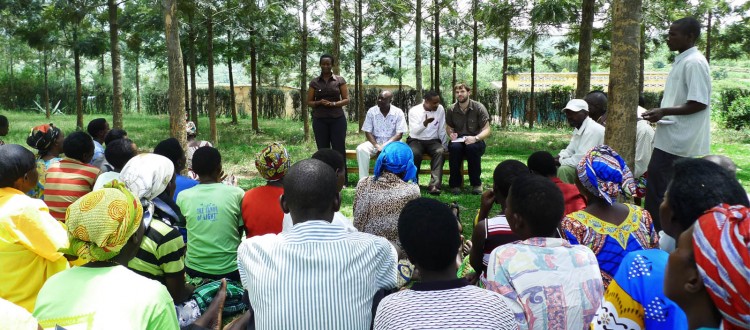 Focus group Discussion with participants in Rwanda